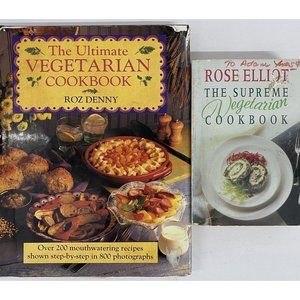 Vegetarian cooking 2 book bundle